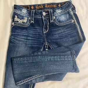 Rock Revival Kira Mid-Rise Skinny Stretch Jean